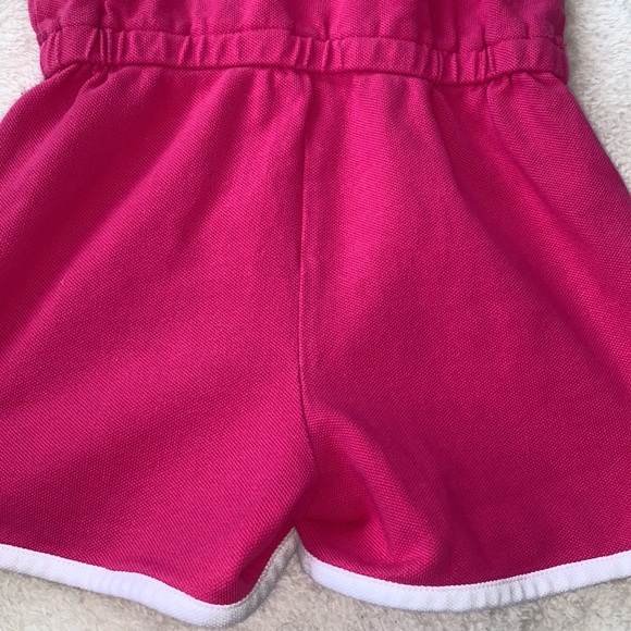 Nautica Girls Hot Pink Romper 6 VGUC - Picture 12 of 13